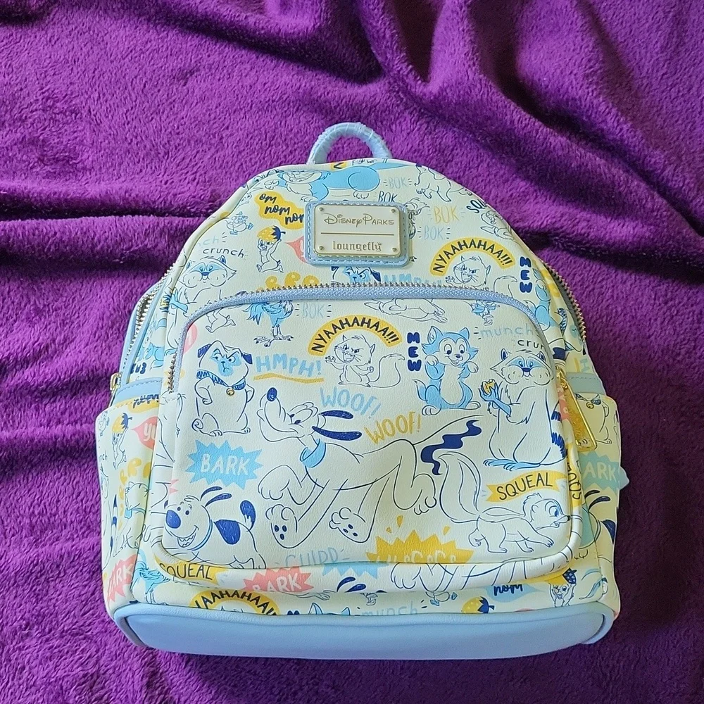 Loungefly x Disney Mini Backpack dogs Animal Critters